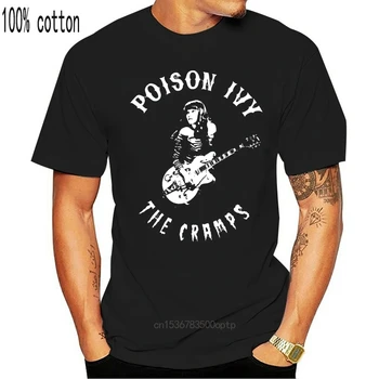 Na Kŕče Poison Ivy T-Shirt Psychobilly Vintage Štýl, Sz S-3Xl