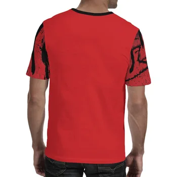 2020 3D Vytlačené T-Shirt Atrament Nakresliť Vzor Krátky Rukáv Príležitostné Letné Topy Tees Módne O-Neck T-Shirt Muž