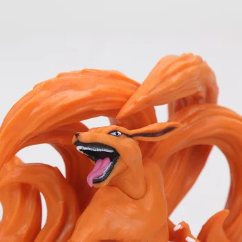 2ks/set Anime Naruto Uzumaki Fox Shukaku Gaara Kurama PVC Akcie Obrázok Zber Model Bábiky Hračky