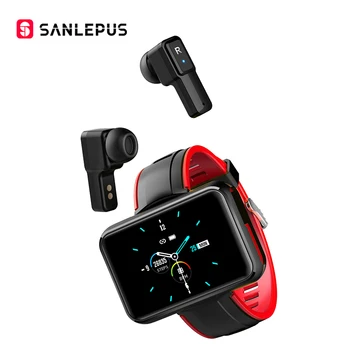 2020 NOVÉ SANLEPUS Smart Hodinky Muži Ženy Smartwatch S Bezdrôtové Slúchadlá Bluetooth Slúchadlá Slúchadlá Šport Fitness Náramok