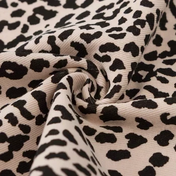 Ženy Leopard Tlač Mini Sukne