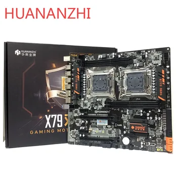 HUANANZHI huananzhi X79 dual CPU LGA2011 LGA 2011 doska s dual procesor DDR3Suitable pre server CPU a pamäť servera