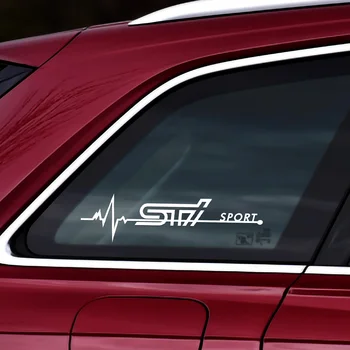 2 KS Auto Samolepky Bočné Okno Tela Sklon Nálepky Na Auto Dekorácií Pre Subaru Forester XV Outback Výstup Impreza Legacy Príslušenstvo