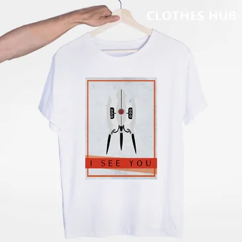 Hru Portal 2 T Shirt Clona portál Laboratórií Logo pánske T-shirt Video Hry Ventilátor T-shirt Hra Tee Tričko