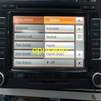 Originál NOVÉ Auto Navigácia RNS510 rádio LED displej moduly pre Golf Passat Škoda RNS510 DVD Prehrávač 3CD 035 682 A 3CD035682