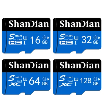 SHANDIAN Pamäťovú Kartu Extreme Pro SDHC/SDXC Karty SD 32GB 64GB 128 GB 8 GB 16 GB C10 Karty pre PC Storage card