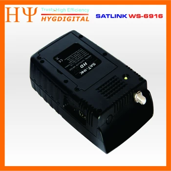 Pôvodné Satlink WS 6916 Satelitné Vyhľadávanie DVB-S2 MPEG-2/MPEG-4 Satlink WS-6916 Vysokým Rozlíšením Satelit meter TFT LCD Displej