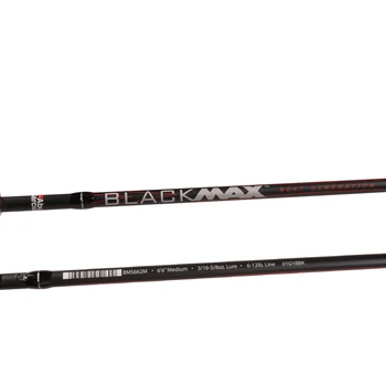 Pôvodné Abu Garcia Značky Black Max BMAX 1.98 m 2.13 m na 2,44 m Baitcasting Lákať Rod M Power Uhlíka Odlievanie Rybárske Stick