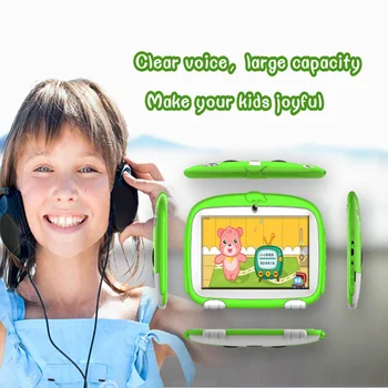 2020 Nový 7 Palcový Android 8.1 Tablet Pc 1GB+16GB Deti deti učia Tablet Pc Nainštalovaný Najlepších darčeky pre Deti Tablet Pc