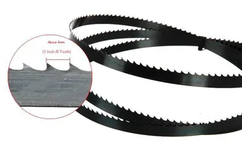 2 pásky pílového kotúča 1400x 9,5 mm x 0.35 pásky videl nástroj TPI píla 6