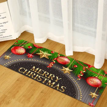 Vianočné Koberce, kuchyňa dekorácie mat na podlahy a koberce pre domáce obývacia izba Nový Rok koridoru mat doma koberec pre spálne