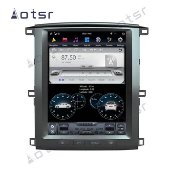 64 G Android9 Tesla Auta GPS Navi multimediálne Pre Toyota land cruiser lc100 02-07 auto stereo rádio magnetofón DVD Č vedúci jednotky