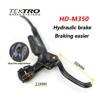 TEKTRO HD-M520 HD-M350 Hydraulické Kotúčové Brzdy Horský Bicykel Predné/Zadné Brzdy 800/1400/1500mm Skladací Bicykel MTB Brzdy, Diely