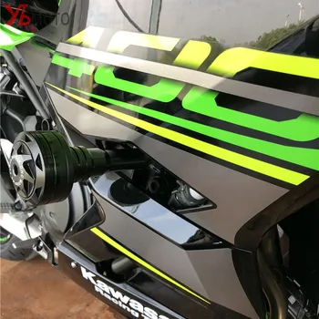 Pre KAWASAKI NINJA400 NINJA 400 2018 2019 NOVÉ CNC Motocykel kormové anti Crash Motora Stráže Pad Strane Štít Protector