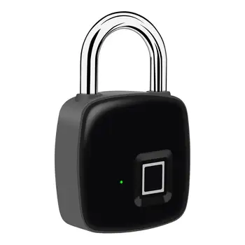 Bluetooth Nabíjateľná Smart Lock Keyless Odtlačkov prstov Zámok IP66 Vodotesný, Anti-Theft Bezpečnostný Visiaci zámok Dverí Batožinového Zámok FLP3+