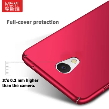Meizu M5 Poznámka puzdro Msvii Ultra Tenké Matné Prípadoch Pre Meizu M5 Prípade Meizu M5 Note5 Pevného PC Kryt Pre Meizu Poznámka 5 Prípadoch