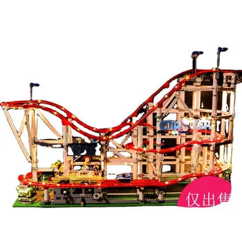 Led Svetla Kit Pre 10261 lego Creator Roller Coaster Hračky, Stavebné Bloky, Model Nastaviť Osvetlenie