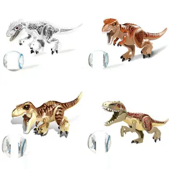 1Pcs/Nastaví 79151 Jurský Dinosaur World Údaje Tyrannosaurs T-Rex Stavebné kamene, Tehly Kompatibilné Dinosaur
