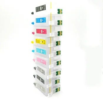 Einkshop T7601-T7609 Naplniteľné atramentové kazety pre Epson P600 surecolor P600 Surecolor SC-P600 tlačiareň s automatickým reset čipy