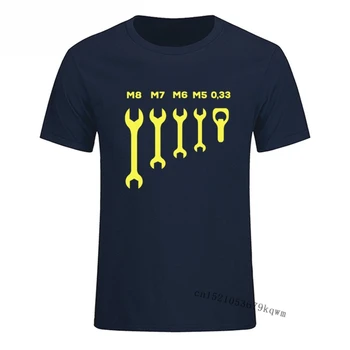 Kľúč Čeľuste Kľúč Pivo automechanik T-Shirt 3d Vytlačené T Shirt Mužov Príležitostné Letné Topy Tees Vtipné Tričko Streetwear
