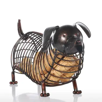 Kovové Figúrky Zvierat Víno Korku Oraganizer Železa Domov Artcraft Zvierat Ornament Domáce Dekorácie Príslušenstvo Darček