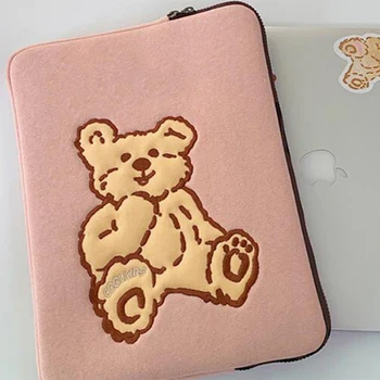 Roztomilý Medveď Tablet iPad 2020 11 13inch Líniové Taška Kórea doplnky, Módne iPad Pro 3 4 ipad Vzduchu 2 3 4 Ochranný Kryt