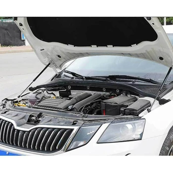 2 ks Auto Predný Plynový Tlmič Kapota Šok Vzpery Klapky Zdvihnúť Podporu pre Škoda Octavia A7 MK3 2012 - 2020