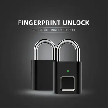L34 Anti-theft Security Fingerprint Zámok Elektronický Zámok pre Domáce Sklade