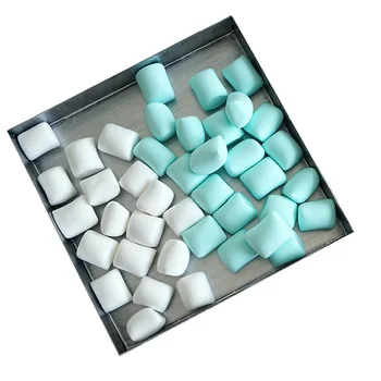 50PCS Simulované Točil Cukru Falošné Marshmallow Dezert Model Vyrobený Z Hliny Cake Zdobenie pre Prezentovať Fotografie
