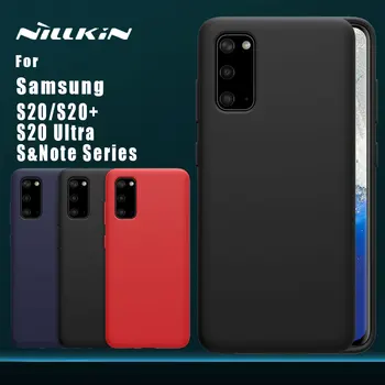 Pre Samsung S20 Plus S20 Ultra S10 S20 Plus S10e Poznámka 10 Plus puzdro Nillkin Flex Čistý Luxusný zadný kryt prípade capa