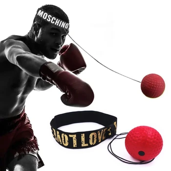 Boxerské Loptu Hlava-montáž Boxu Reakcie Rýchlosť Tréningu Loptu Home Box Reflex Loptu Rýchlosť Školenia Cieľ Boxing Zariadenia