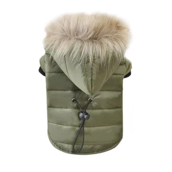 2019 Zimné Malých Veľkých Psov, Oblečenie Nosiť Bunda Kostým Čivava, Kabáty Yorkshire Pre Domáce Oblečenie S Caps8