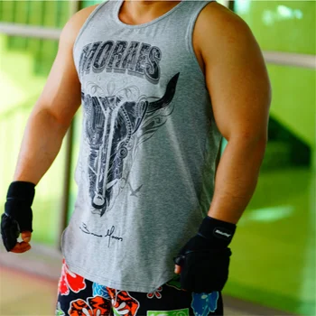 Nová značka Mens Tank top mens Fitness Kulturistika tričko bez rukávov Muž Bavlna Crossfit oblečenie Bežné Tričko, vesta Tielko