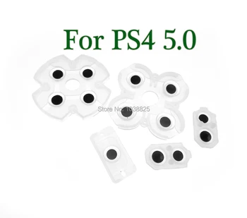 50sets Vysokej Kvality Full Vodivé Gumové Podložky pre PS4 JDM055 Tlačidlá ovládača gumy pre PS4 JDS-050 055 5.0 Radič