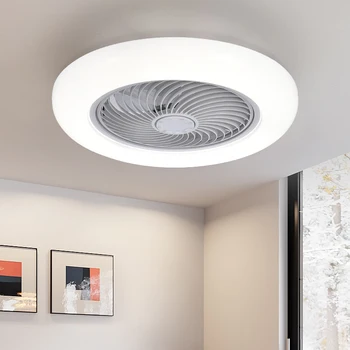 Stropný Ventilátor So Svetlom Diaľkové Ovládanie LED Osvetlenie Pre Moderné Kuchyne, Jedálenský Lampa Spálne, Obývacia Izba svetlá