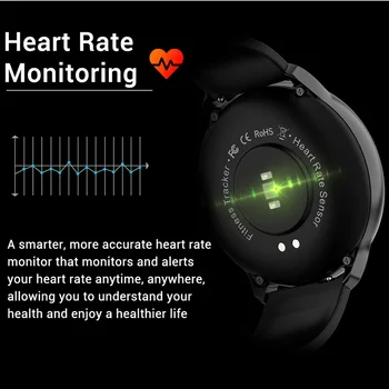 SEVERNOM OKRAJI Mužov Smart Hodinky Fitness Šport Tracker Srdcovej frekvencie, Krvného Tlaku, Vodotesný IP68 Beží Smartwatch Pre IOS a Android
