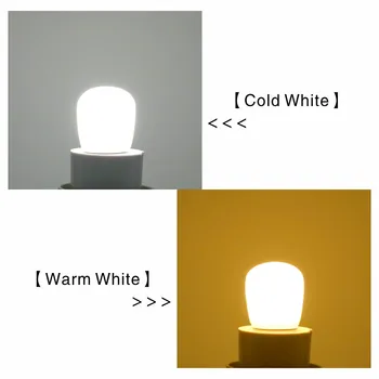 4pcs/veľa LED Chladnička Žiarovku E14 3W Chladnička Kukurica žiarovka AC 220V LED Lampa Biela/Teplá biela SMD2835 Nahradiť Halogénové Svetlá