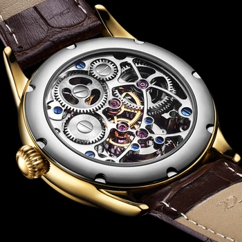 GUANQIN Originál hodinky Tourbillon top značky luxusné Kostra nepremokavé Sapphire Kostra Súkromné vlastné Relogio Masculino