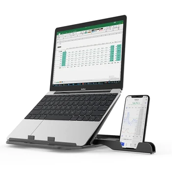 Prenosný Notebook, Nastaviteľný Stojan Pre Macbook Air Pro Skladacia Podporu Notebook Základný Stojan Tabletu Chladiaci Stôl Držiaka Telefónu Stúpacie