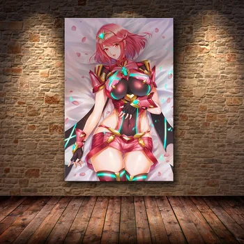 Xenoblade Chronicles HD Hra Plagát Plátno Domáce Dekorácie Izby Wall Art Decor Plátno Tlač anime plagát Prejdite Maľovanie