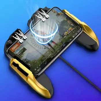 2020 Najnovšie Gamepad Pubg Radič Ovládač Mobile Game Pad Herný Ovládač Ručný Gamepad Pre IPhone Xiao S Chladiča Ventilátor