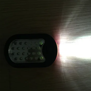 LED Nočné Svetlo Baterka LED Baterkou Svietidlo Pracovné Svetlo 24 Prenosné LED Svetlá Kempovanie Cyklistické Svietidlo so zabudovaným Magnet Háčik