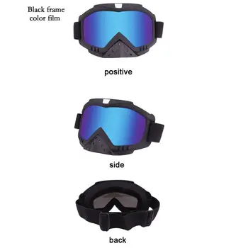 Najnovšie Motocyklové Okuliare Priedušná Okuliare S Nastaviteľným UV Ochranu Motorke Lyžiarske Okuliare Pre Pretekárske Prilbu Gafas Dirt Bike