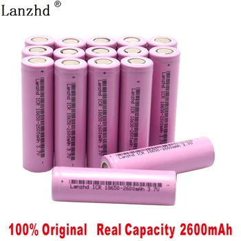 Lítiové Batérie 18650 3,7 V 2600MAH Li Ion 18650 Nabíjateľná Batéria Pre Hračky Nástroje Baterka(10-40pcs)