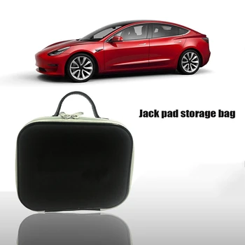 Pad Úložný Vak, Podvozok Ochrany, Zdvíhacie Podložky Nástroj Jack Zdvíhacie Bod Pad Adaptér pre Tesla Model 3 Black