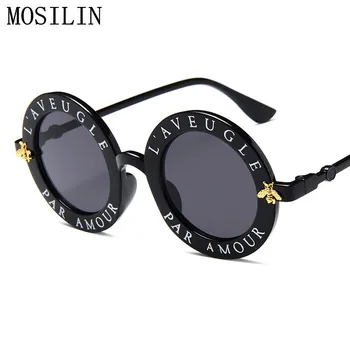 Najnovšie Módne Okrúhle slnečné Okuliare Ženy Značky Dizajnér Vintage Gradient Odtiene Slnečné Okuliare UV400 Oculos Feminino Lentes