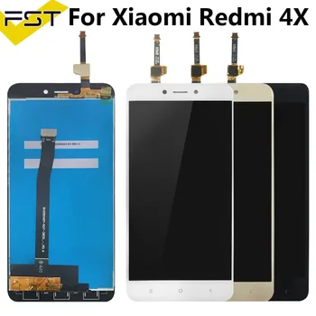 Náhradné Diely Dotykový displej Pre Xiao Redmi 4X LCD Displej Dotykový Displej digitalizátorom. montáž + Dotykový Displej, Senzor Pre Redmi 4X