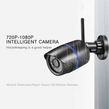 HD Bezdrôtová WIFI IP Kamera 1080P HD Siete Kameru CCTV V/Vonkajšie Bezpečnostné IR Noc Vnútorné a vonkajšie domov nočné videnie