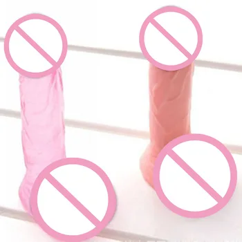Realistické Dildo Pre Ženy tlačením Masturbator 11.5 cm Mini Falošné Penis G Mieste Masturbácia, Dilda Dick intímne sexuálne hračky