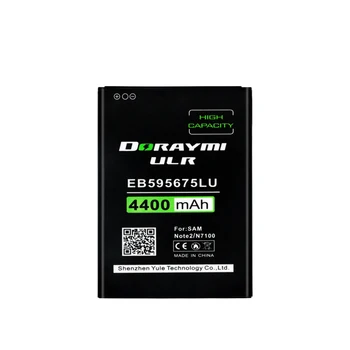 DORAYMI 4400mAh EB595675LU Batérie pre Samsung Galaxy Note 2 N7100 N7102 N7108 N7108D N719 Vysokou Kapacitou a Náhradné Batérie